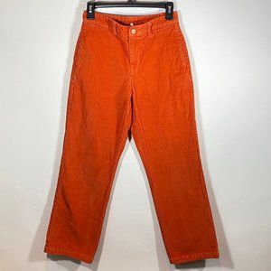 Boys Vineyard Vines by Shep & Ian Orange Corduroy Pants Size 14
